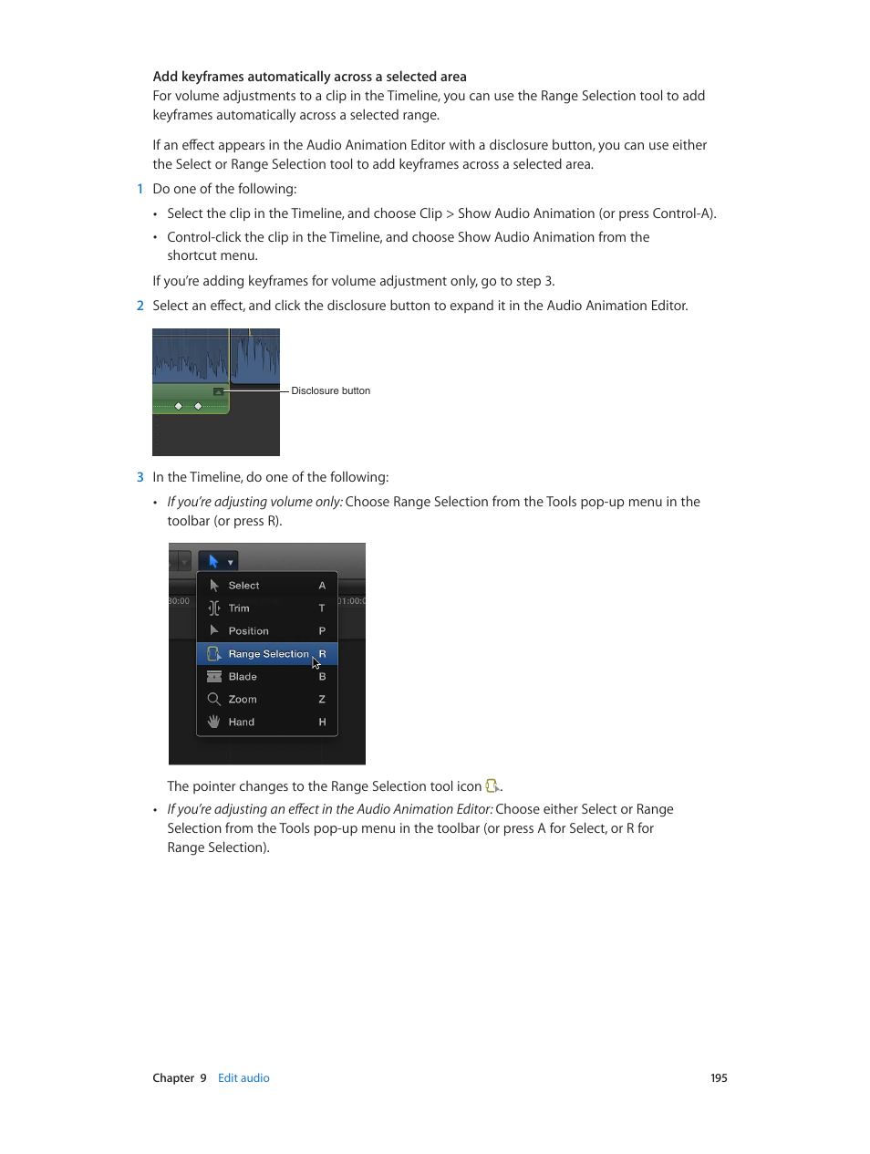 Apple Final Cut Pro X (10.0.9) User Manual | Page 195 / 476