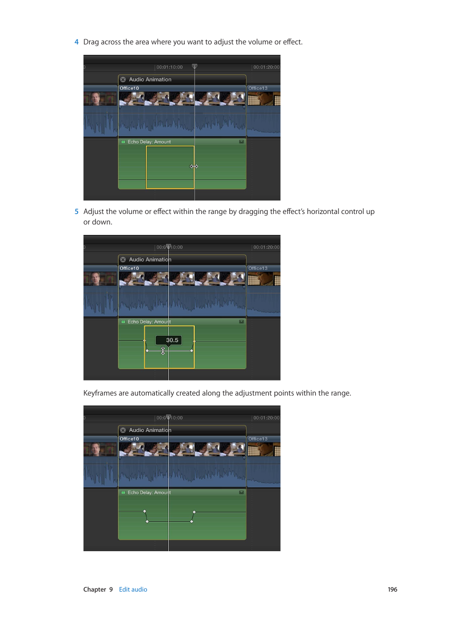 Apple Final Cut Pro X (10.0.9) User Manual | Page 196 / 476
