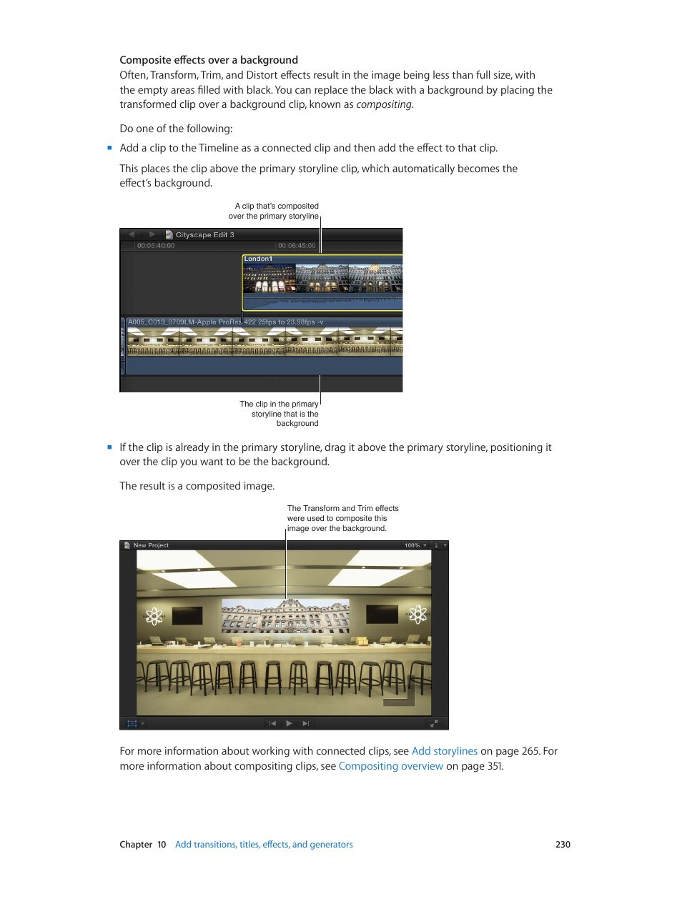 Apple Final Cut Pro X (10.0.9) User Manual | Page 230 / 476