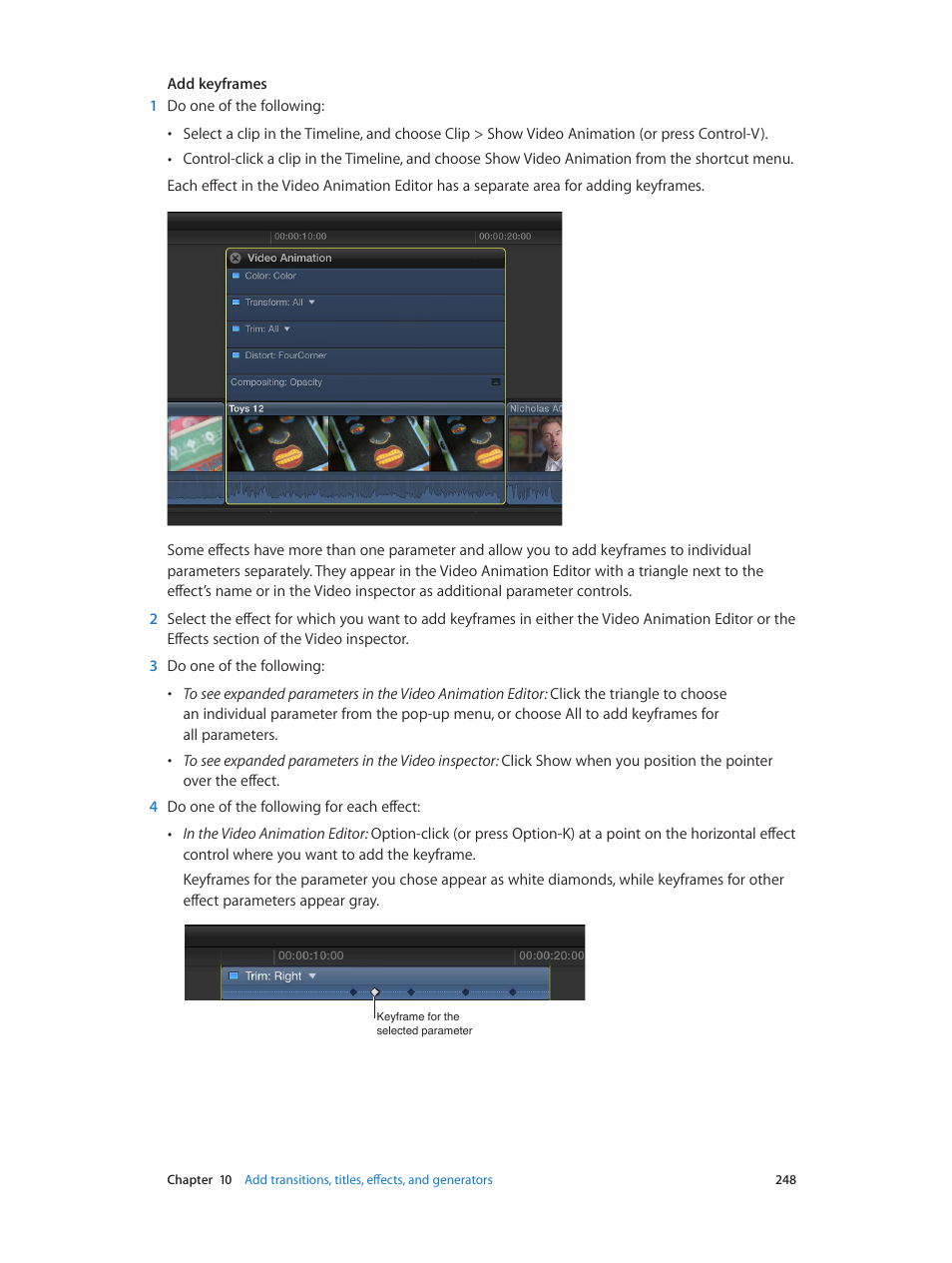 Apple Final Cut Pro X (10.0.9) User Manual | Page 248 / 476