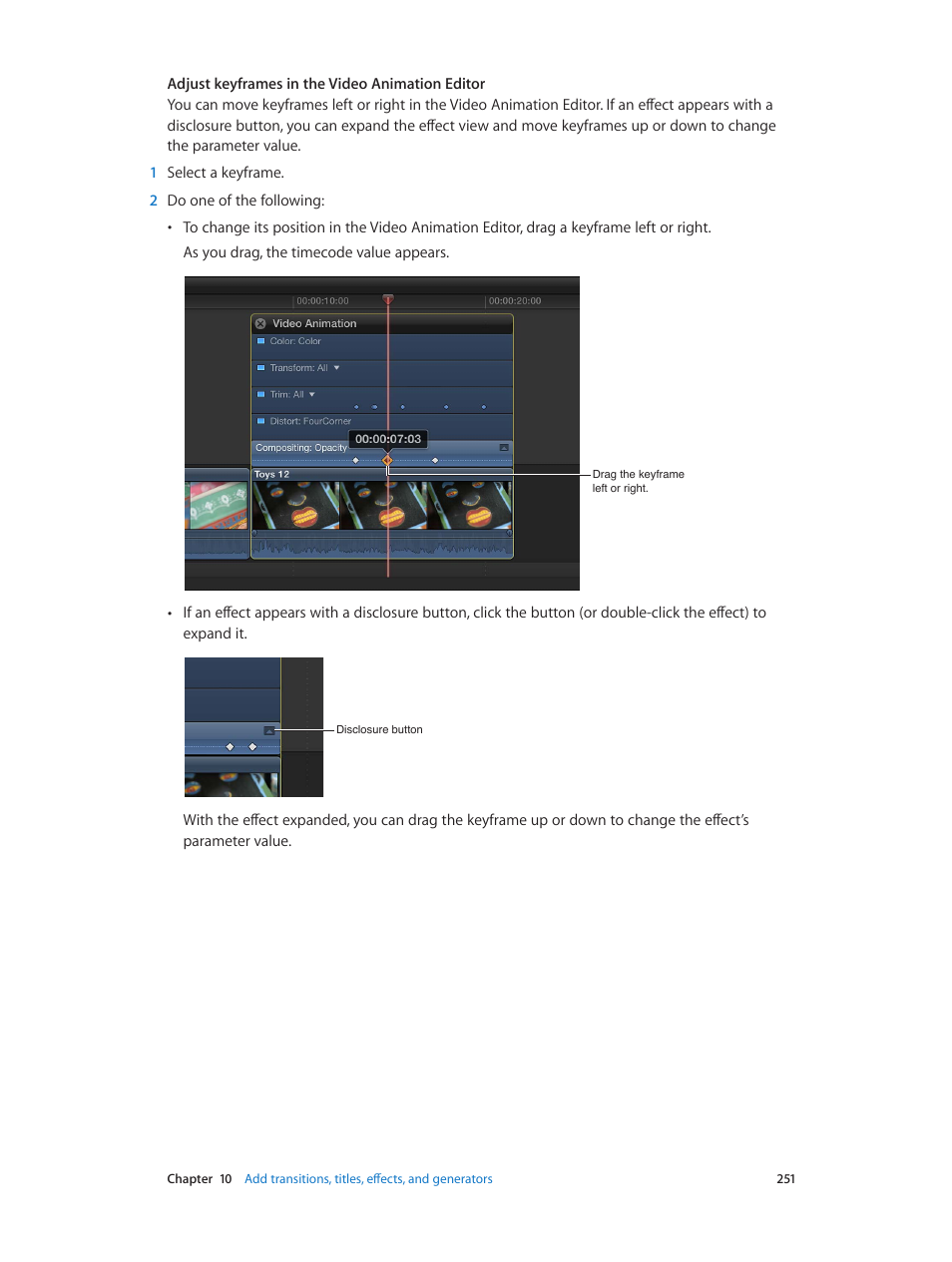 Apple Final Cut Pro X (10.0.9) User Manual | Page 251 / 476