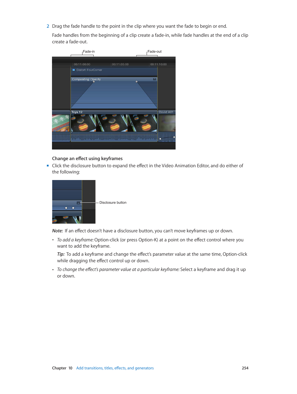 Apple Final Cut Pro X (10.0.9) User Manual | Page 254 / 476