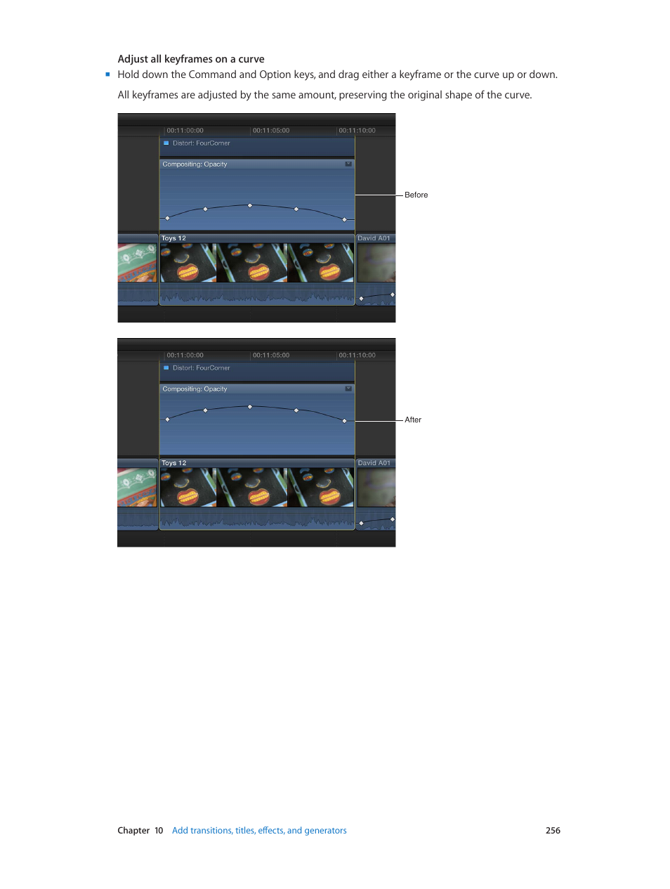 Apple Final Cut Pro X (10.0.9) User Manual | Page 256 / 476