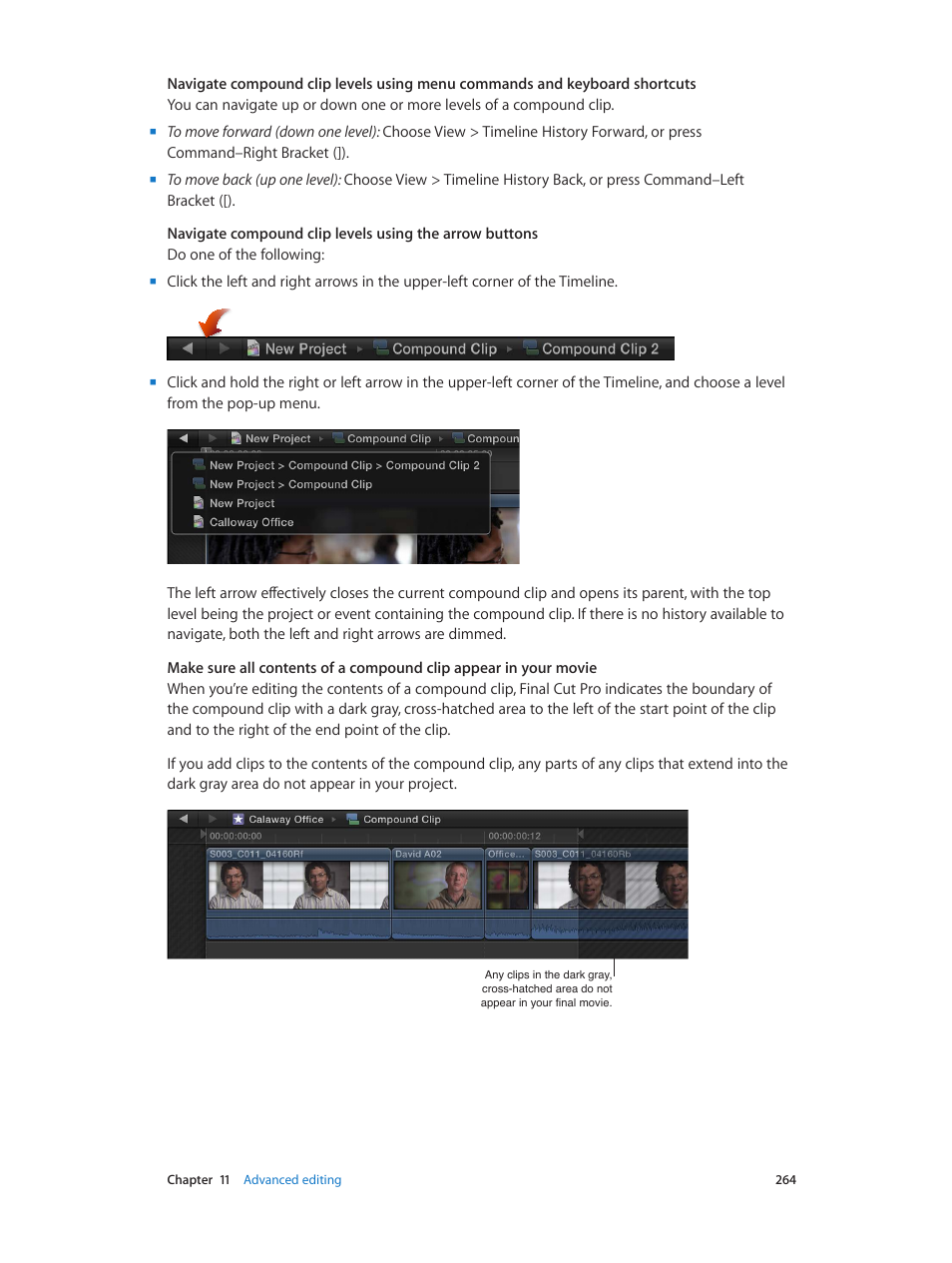 Apple Final Cut Pro X (10.0.9) User Manual | Page 264 / 476