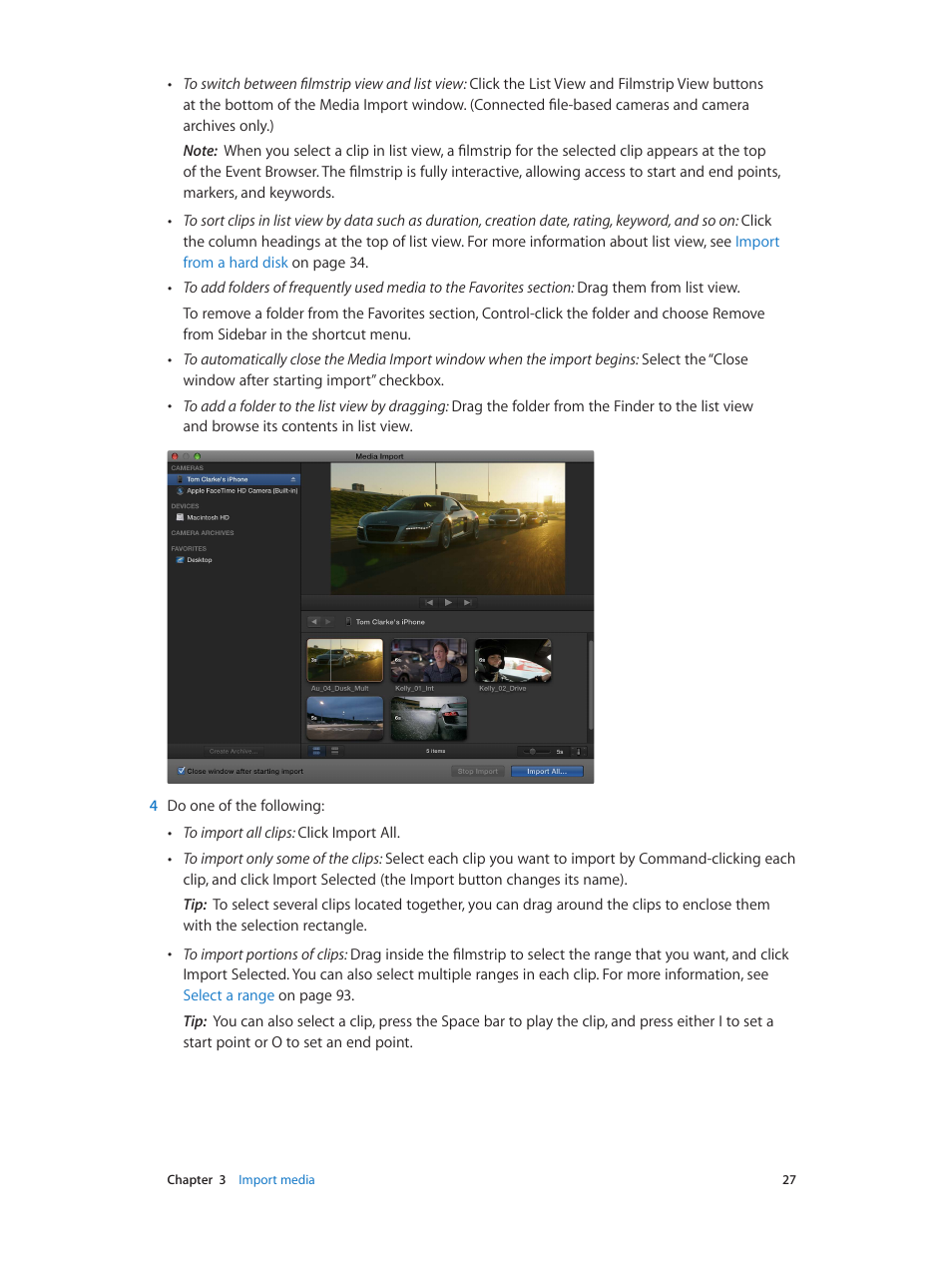 Apple Final Cut Pro X (10.0.9) User Manual | Page 27 / 476