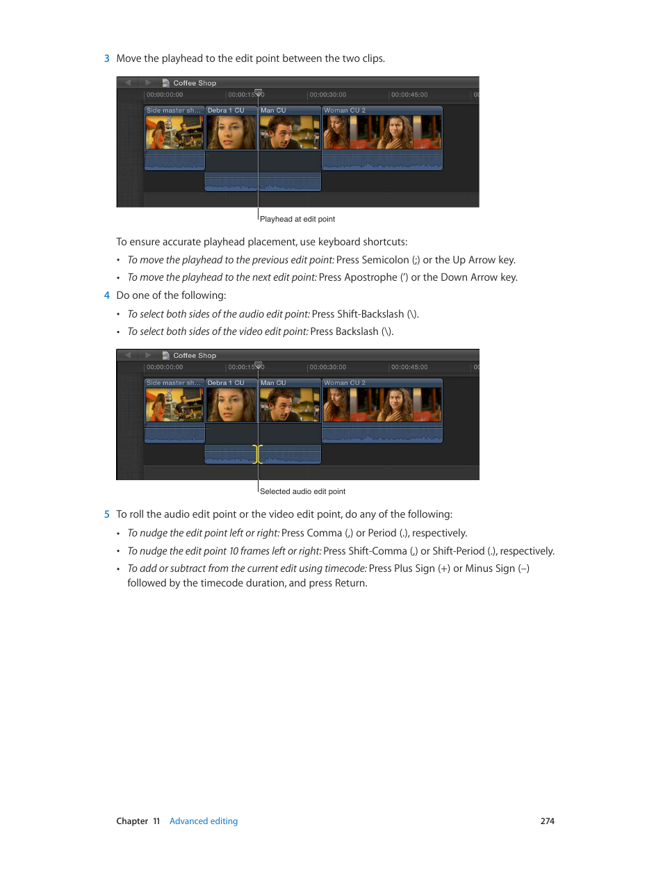Apple Final Cut Pro X (10.0.9) User Manual | Page 274 / 476