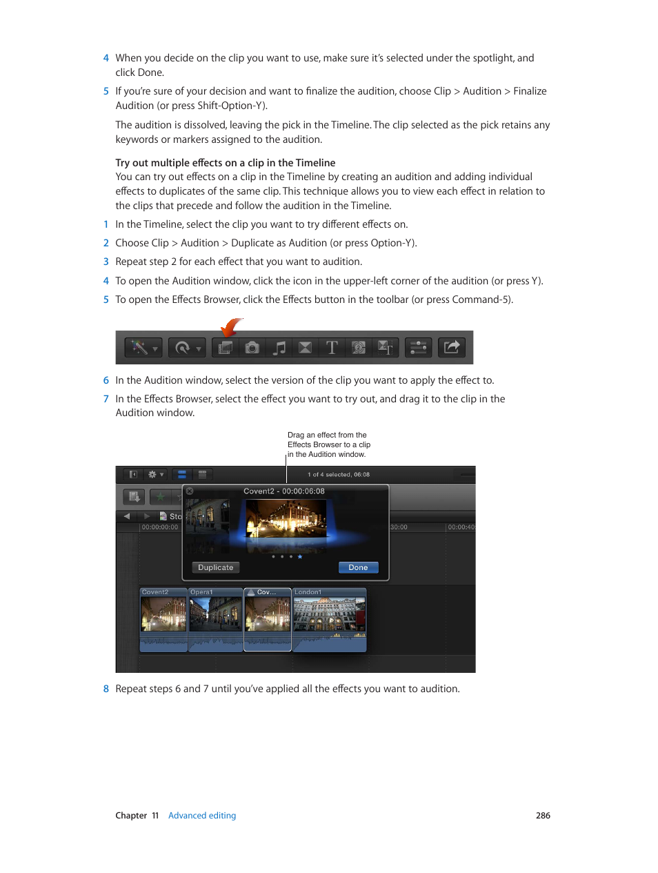 Apple Final Cut Pro X (10.0.9) User Manual | Page 286 / 476