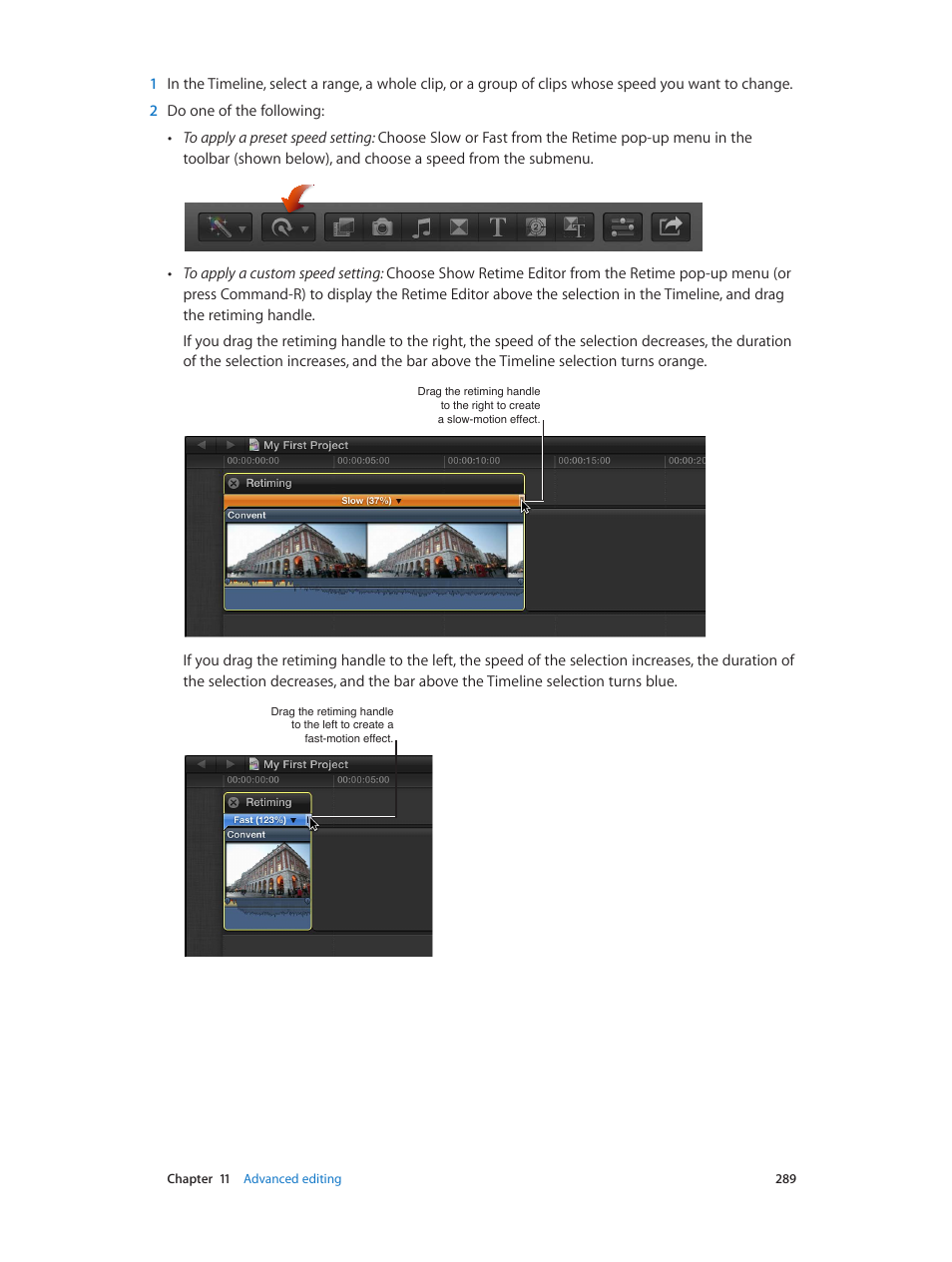 Apple Final Cut Pro X (10.0.9) User Manual | Page 289 / 476