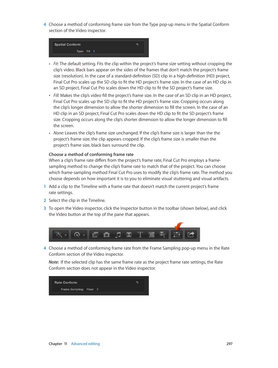 Apple Final Cut Pro X (10.0.9) User Manual | Page 297 / 476