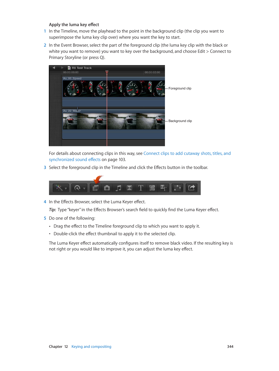 Apple Final Cut Pro X (10.0.9) User Manual | Page 344 / 476