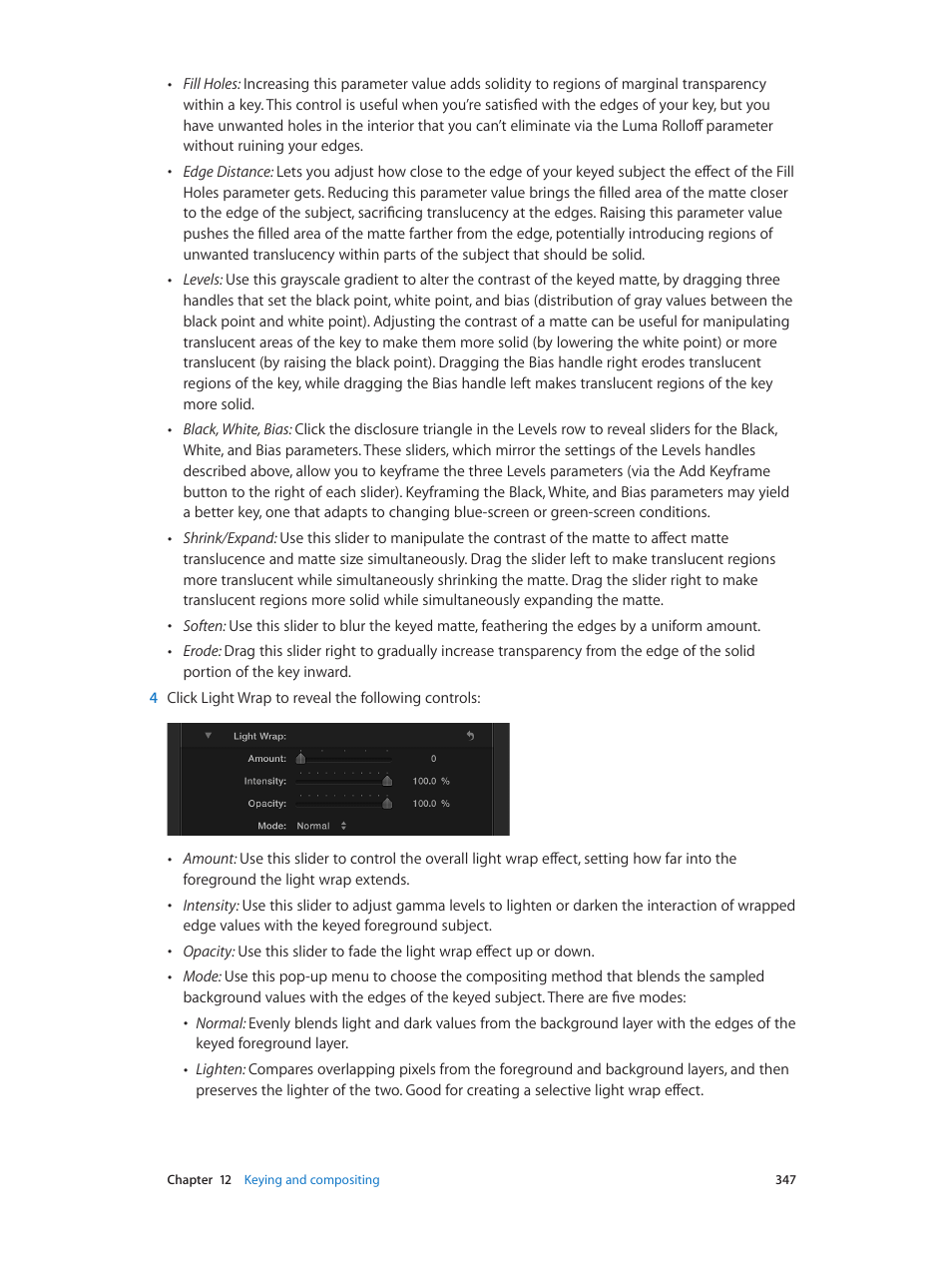 Apple Final Cut Pro X (10.0.9) User Manual | Page 347 / 476
