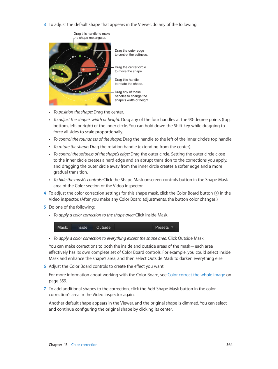 Apple Final Cut Pro X (10.0.9) User Manual | Page 364 / 476