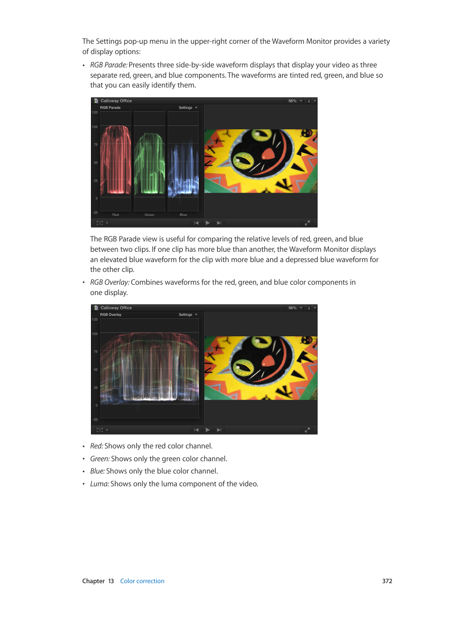 Apple Final Cut Pro X (10.0.9) User Manual | Page 372 / 476
