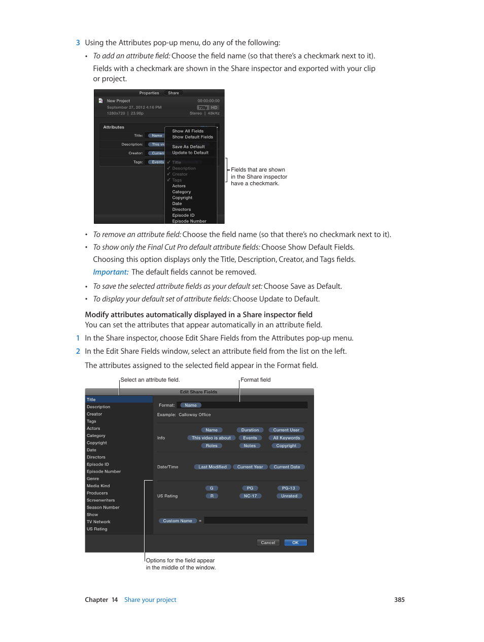 Apple Final Cut Pro X (10.0.9) User Manual | Page 385 / 476