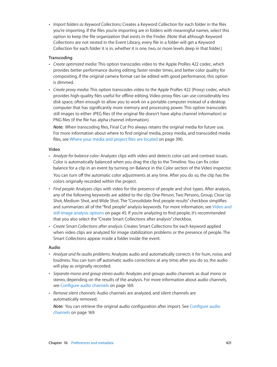 Apple Final Cut Pro X (10.0.9) User Manual | Page 421 / 476