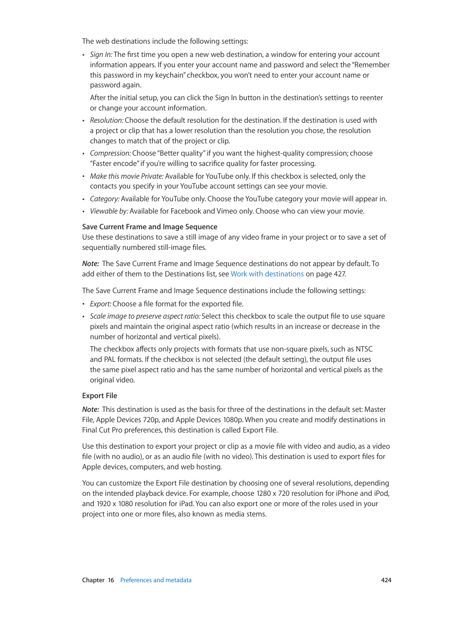 Apple Final Cut Pro X (10.0.9) User Manual | Page 424 / 476