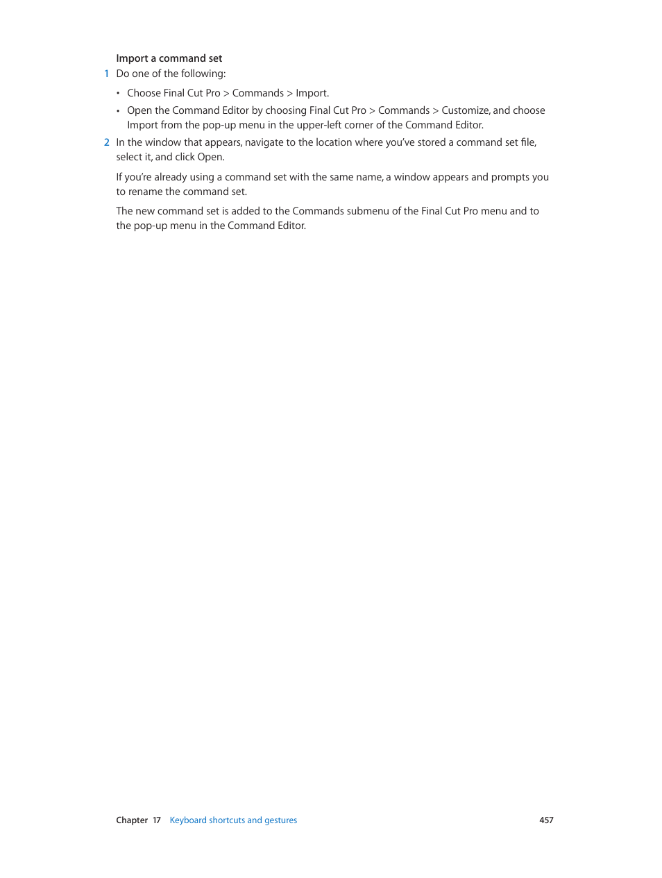 Apple Final Cut Pro X (10.0.9) User Manual | Page 457 / 476