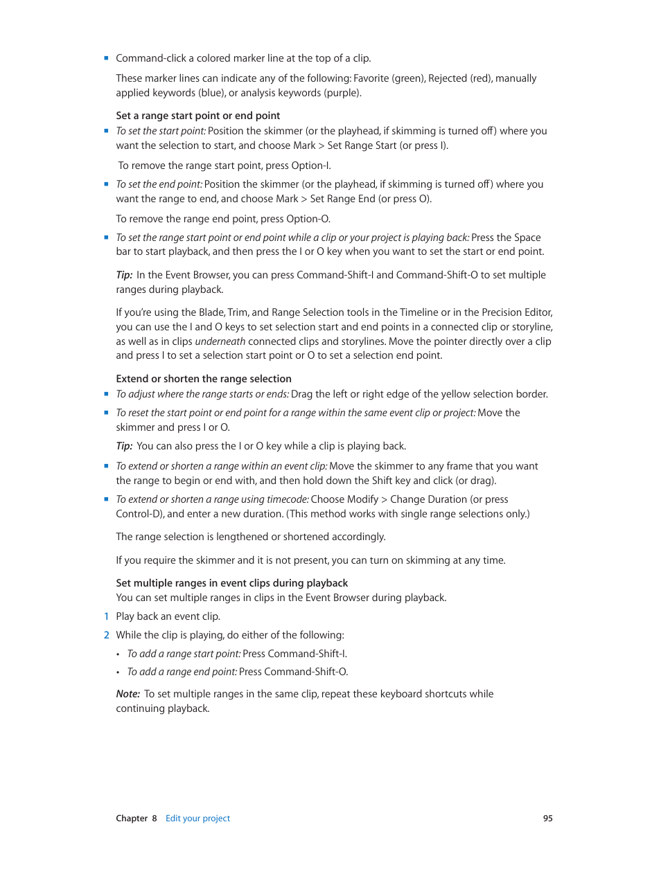Apple Final Cut Pro X (10.0.9) User Manual | Page 95 / 476