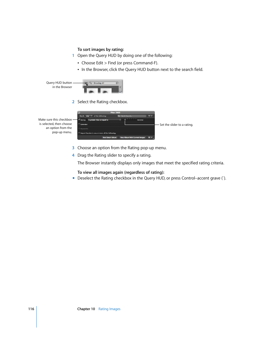 Apple Aperture Getting Started User Manual | Page 116 / 222