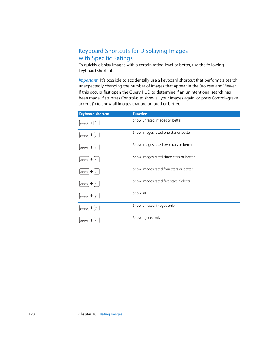 Apple Aperture Getting Started User Manual | Page 120 / 222