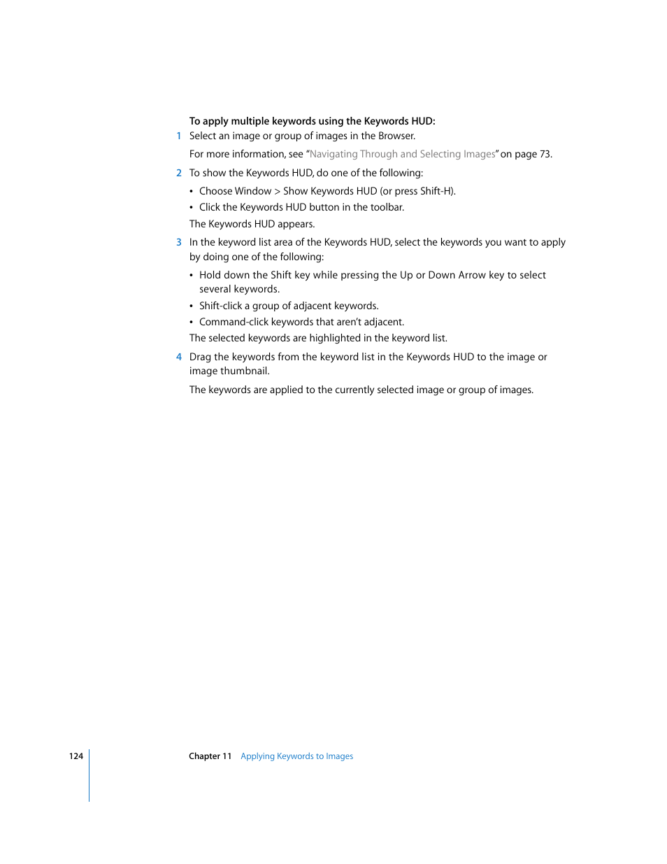 Apple Aperture Getting Started User Manual | Page 124 / 222