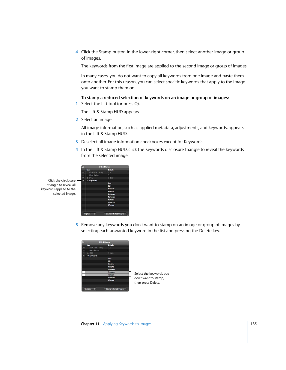 Apple Aperture Getting Started User Manual | Page 135 / 222