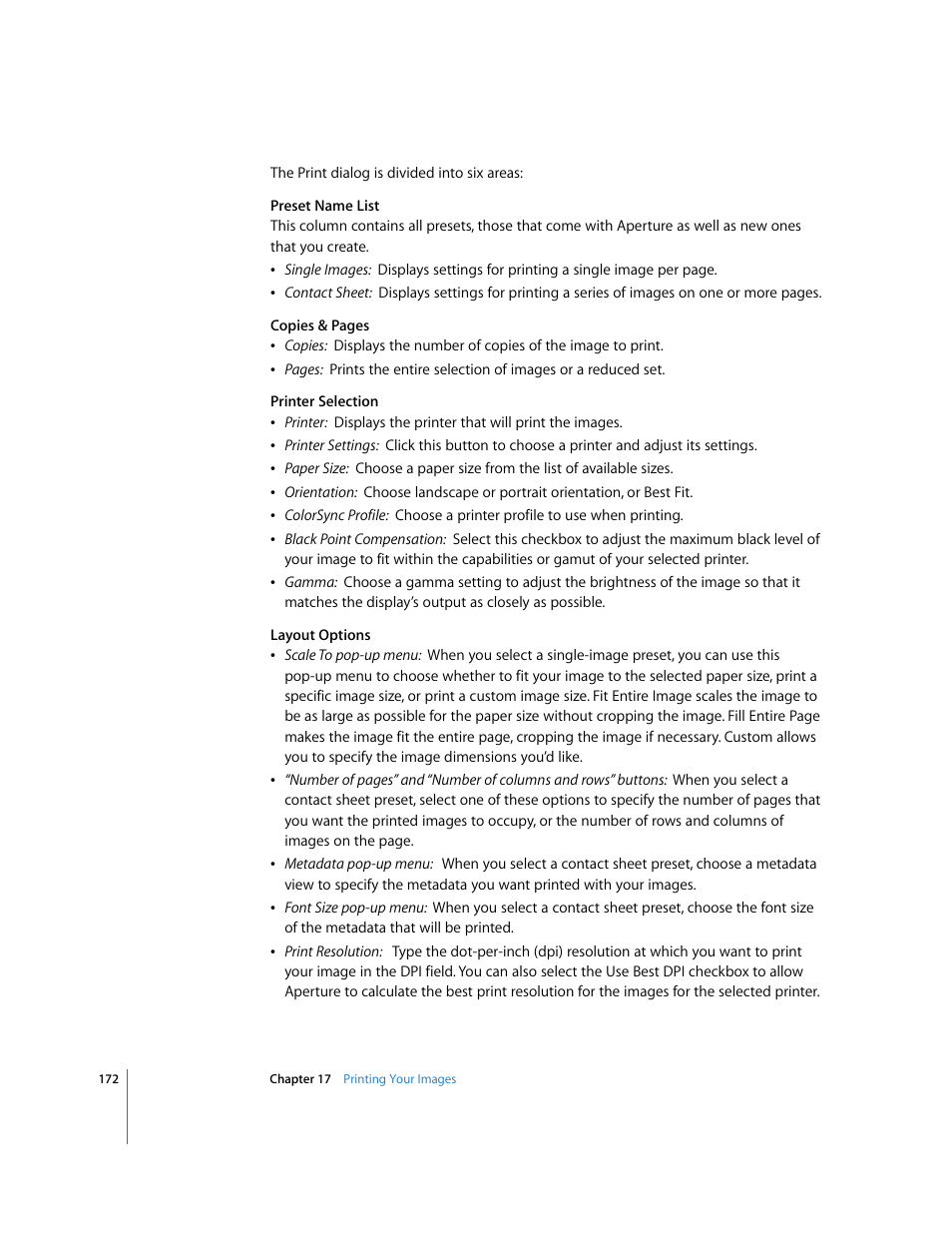 Apple Aperture Getting Started User Manual | Page 172 / 222