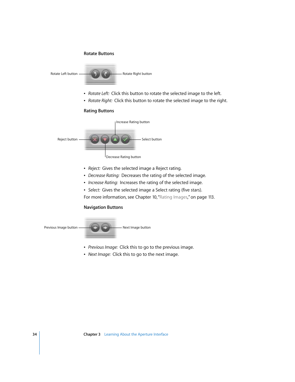 Apple Aperture Getting Started User Manual | Page 34 / 222