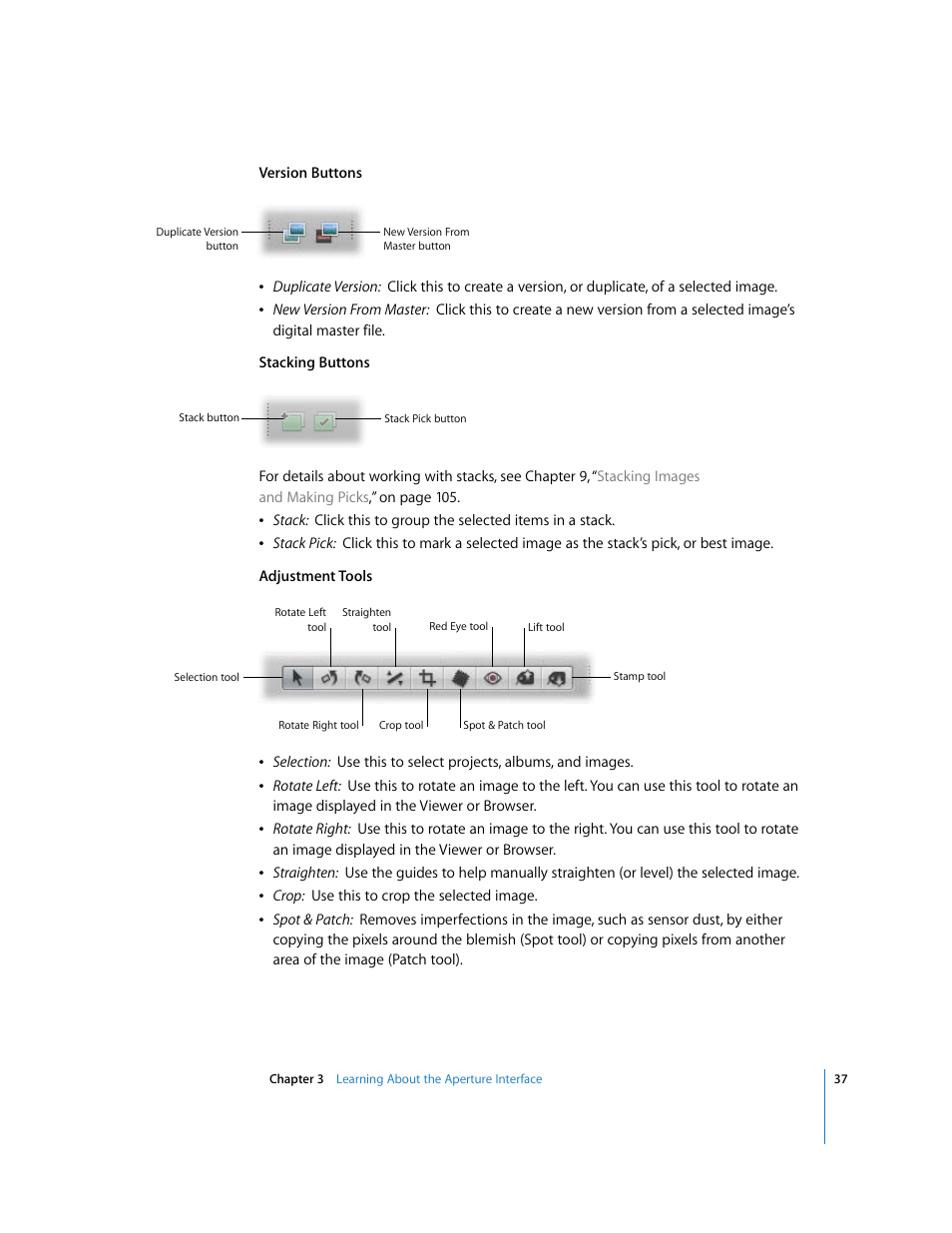 Apple Aperture Getting Started User Manual | Page 37 / 222