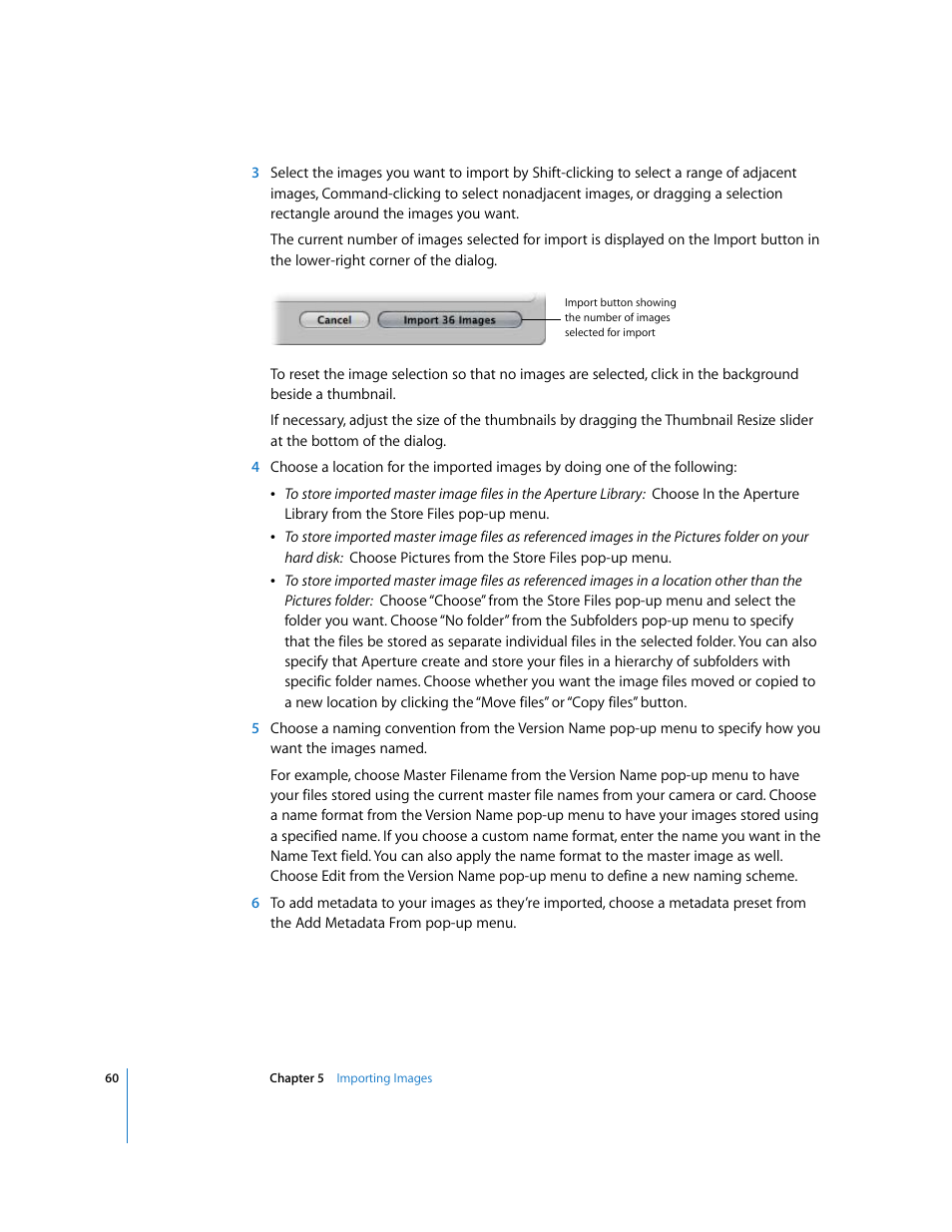 Apple Aperture Getting Started User Manual | Page 60 / 222