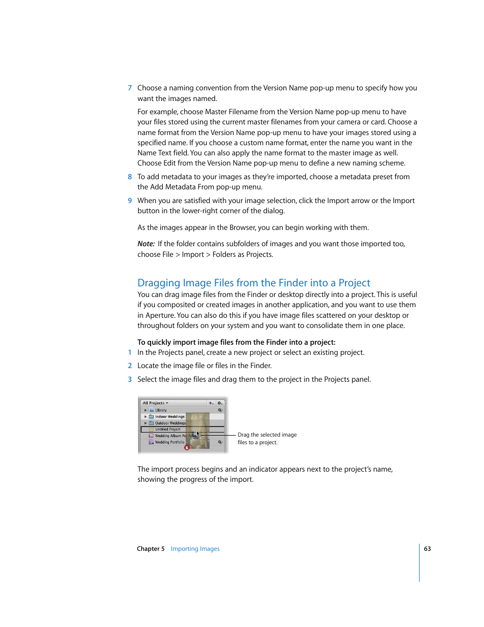 Apple Aperture Getting Started User Manual | Page 63 / 222