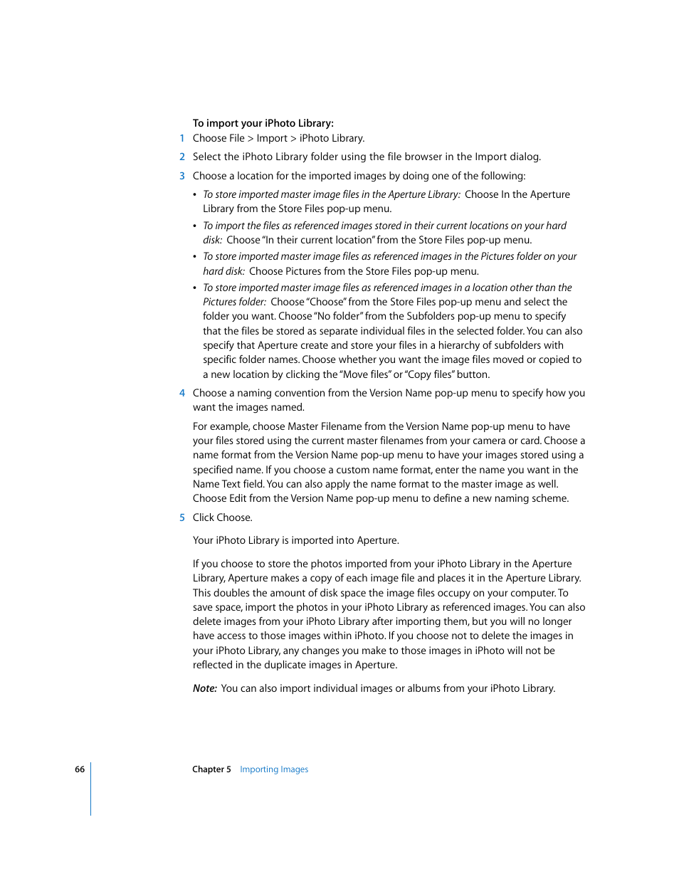 Apple Aperture Getting Started User Manual | Page 66 / 222