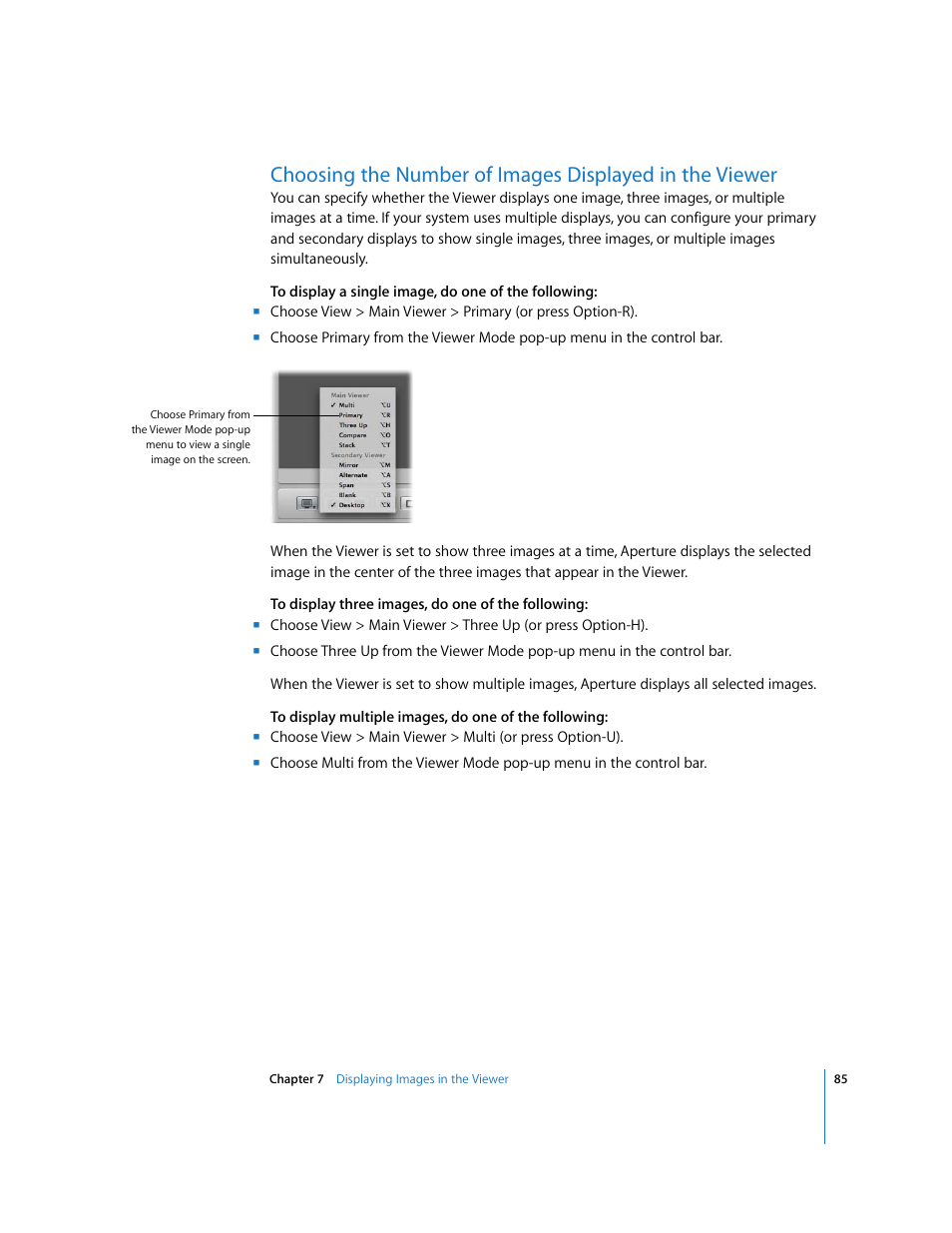 Apple Aperture Getting Started User Manual | Page 85 / 222