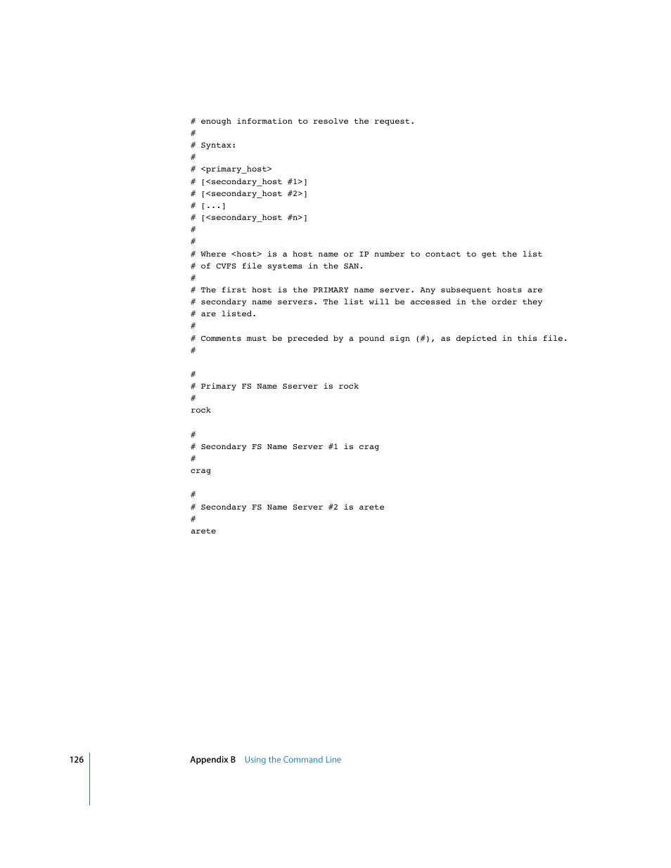 Apple Xsan 1.1 User Manual | Page 126 / 134