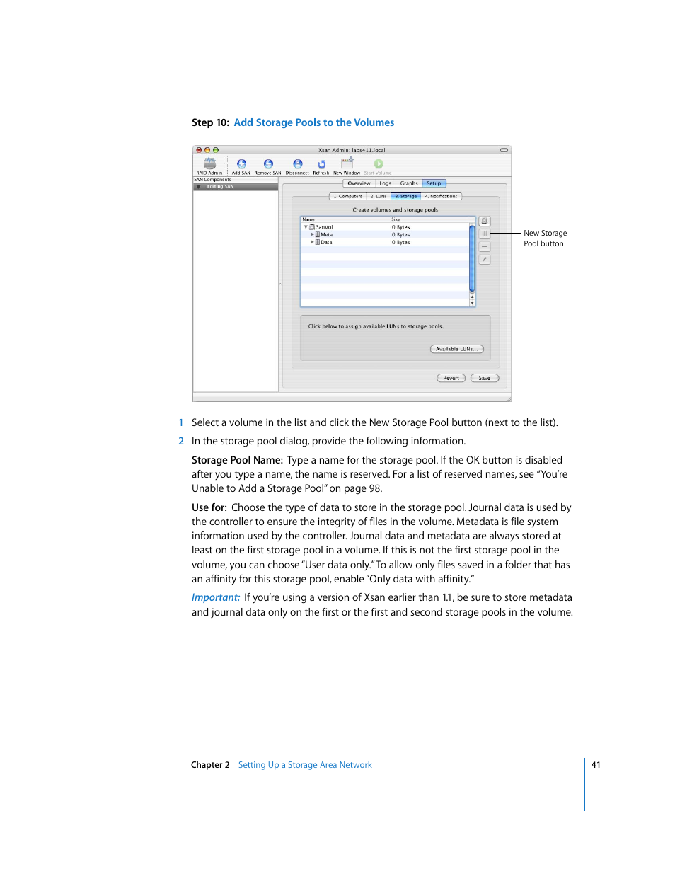 Apple Xsan 1.1 User Manual | Page 41 / 134