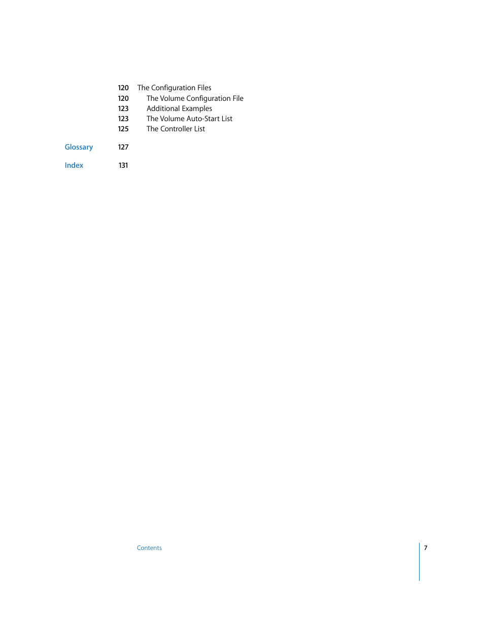 Apple Xsan 1.1 User Manual | Page 7 / 134
