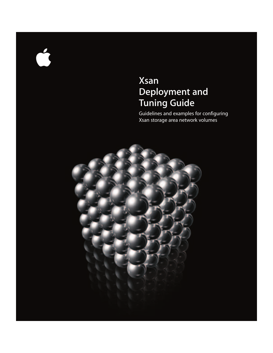 Apple Xsan 1.x User Manual | 39 pages