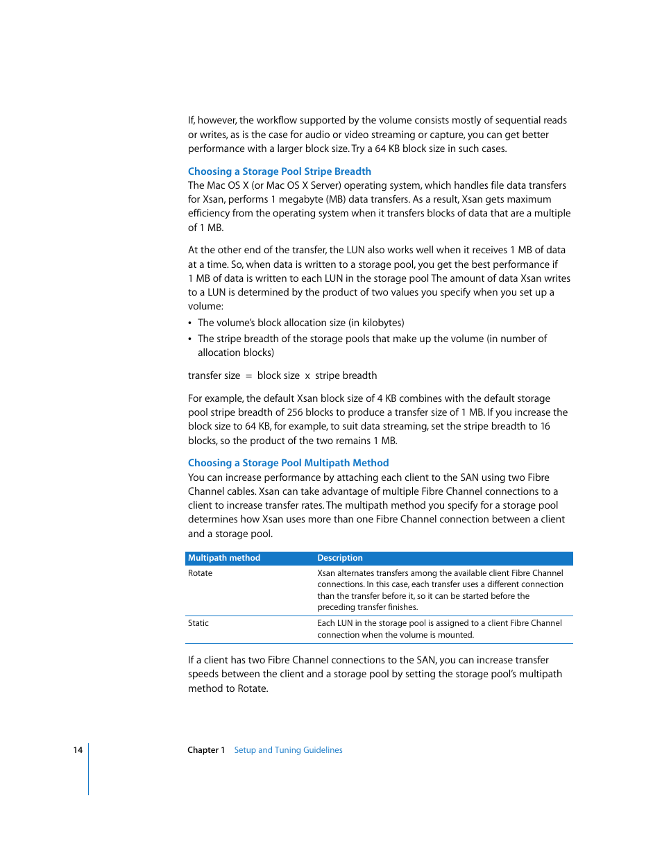 Apple Xsan 1.x User Manual | Page 14 / 39