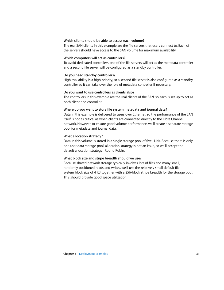 Apple Xsan 1.x User Manual | Page 31 / 39