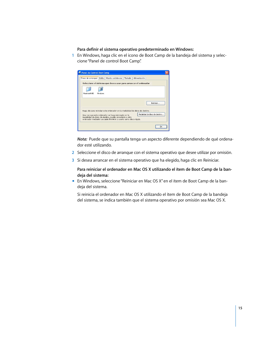 Apple Boot Camp (Mac OS X v10.5 Leopard) User Manual | Page 15 / 27