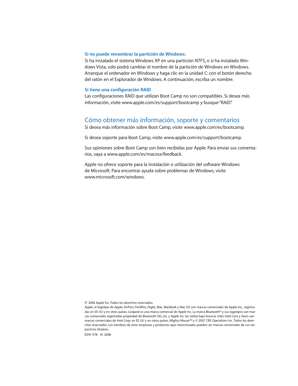 Apple Boot Camp (Mac OS X v10.5 Leopard) User Manual | Page 27 / 27