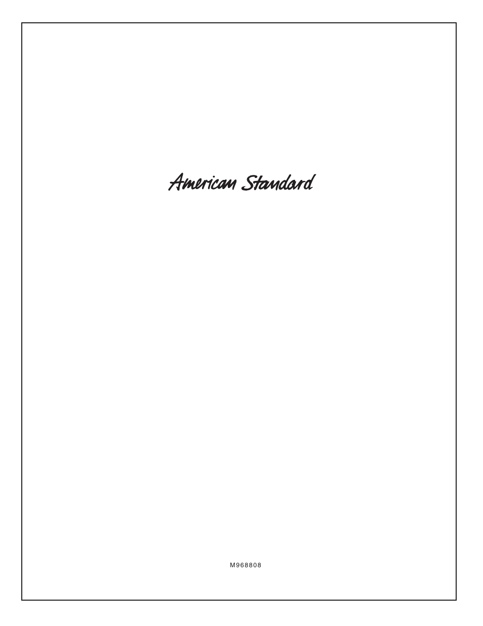 American Standard SELECTRONIC 605XTMV User Manual | Page 5 / 5