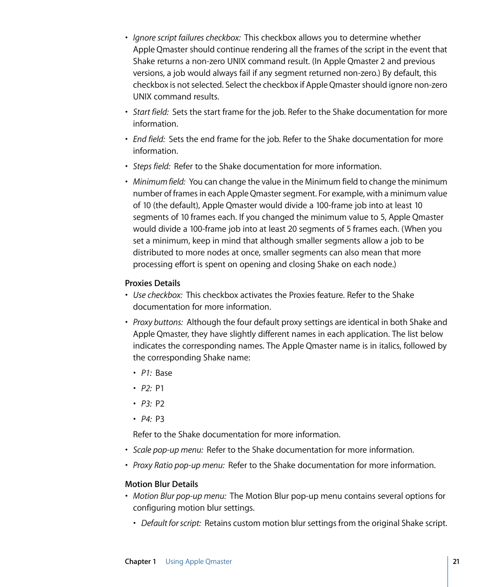 Apple Qmaster 4 User Manual | Page 21 / 34