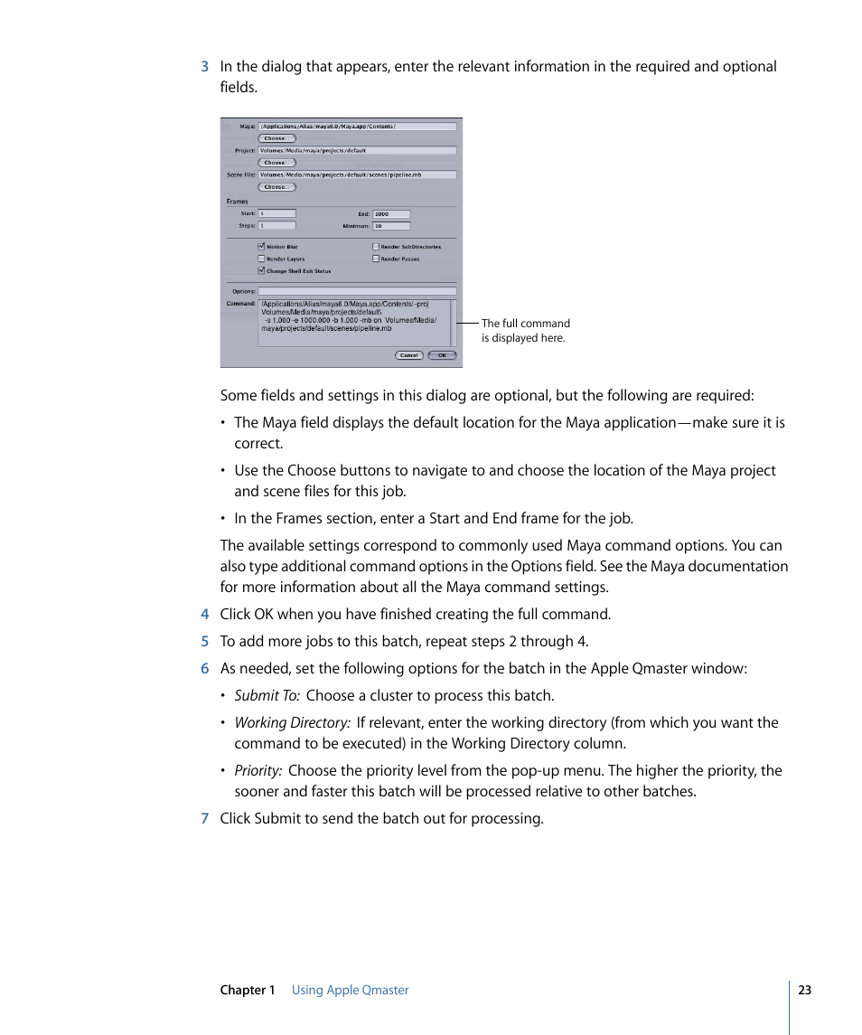 Apple Qmaster 4 User Manual | Page 23 / 34