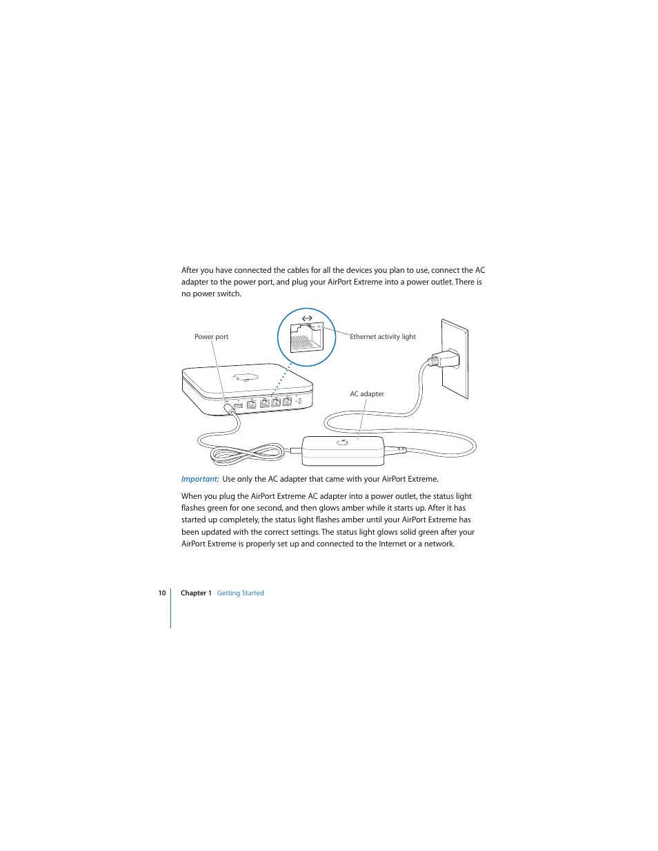 Apple AirPort Extreme 802.11n (3rd Generation) User Manual | Page 10 / 44