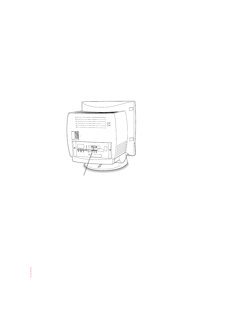 Connecting a second monitor for video mirroring | Apple Power Macintosh 5260 Series User Manual | Page 42 / 191