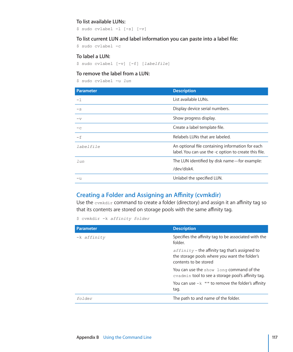 Apple Xsan 2 (Third Edition) User Manual | Page 117 / 129