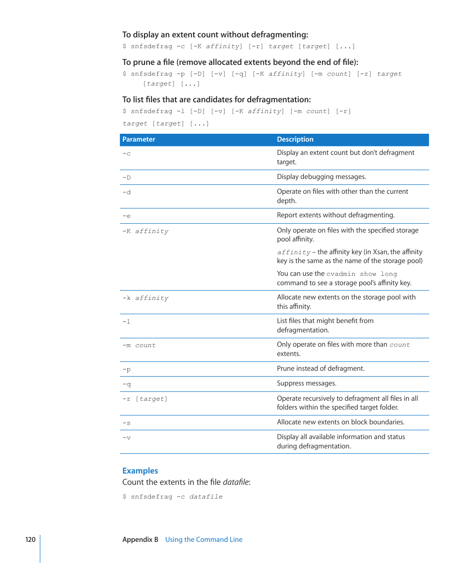 Apple Xsan 2 (Third Edition) User Manual | Page 120 / 129