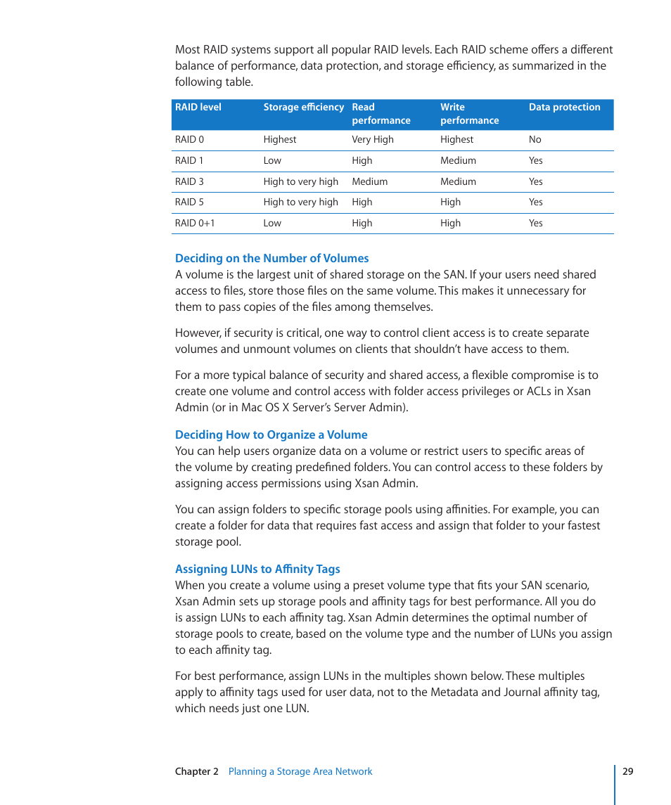 Apple Xsan 2 (Third Edition) User Manual | Page 29 / 129