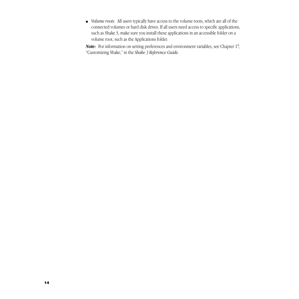 Apple Shake 3.0 User Manual | Page 14 / 16
